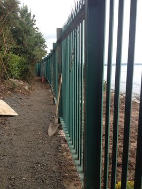 Close-up of fencing in Cork