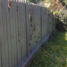 Concrete panel fencing in Cork