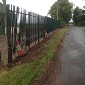 Fence beside a road in Cork