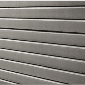 Grey PVC fencing 