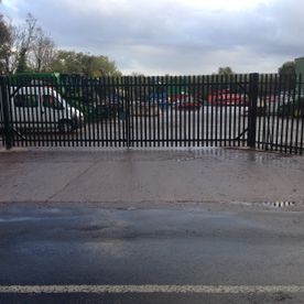 Example of a fence in Cork